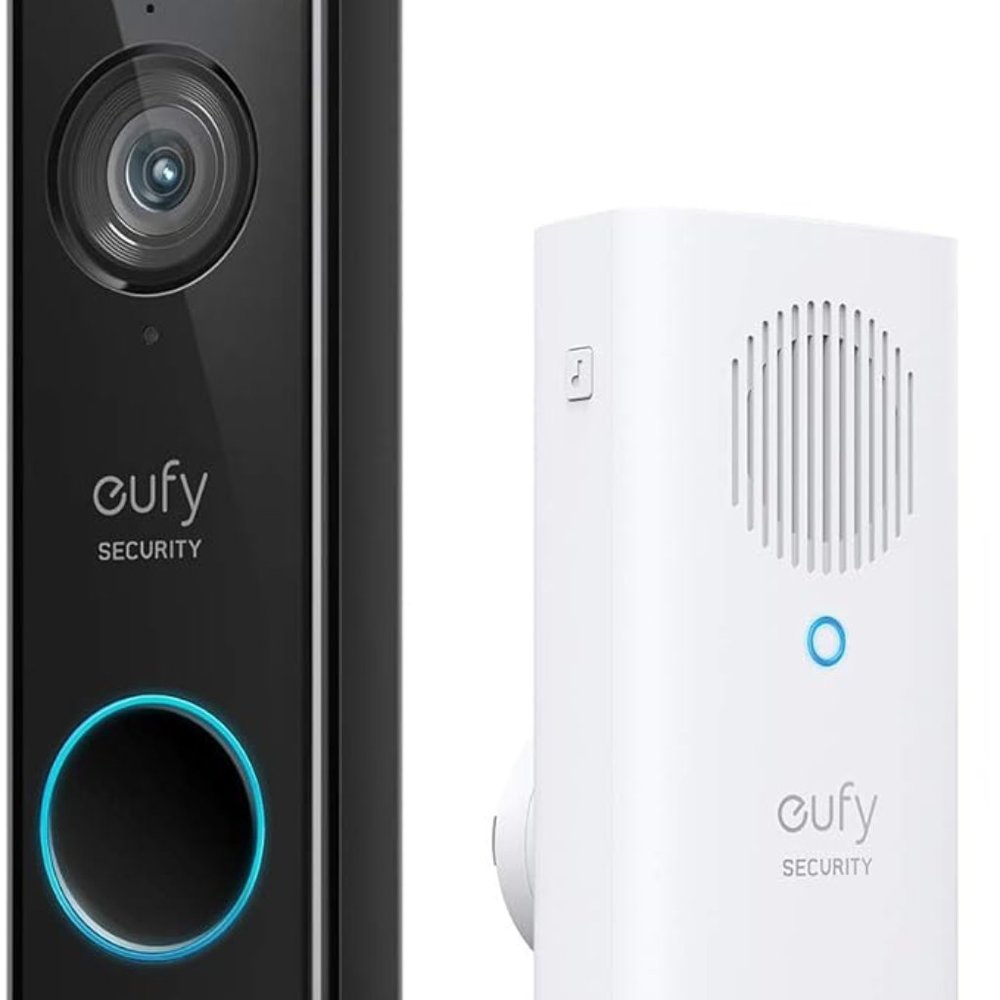 eufy Security, Wi-Fi Doorbell Camera, 2K Resolution, No Monthly Fees